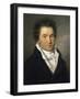 Portrait of Ludwig Van Beethoven, 1804-W.J. Mahler-Framed Giclee Print