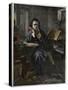 Portrait of Ludwig Van Beethoven-Stefano Bianchetti-Stretched Canvas