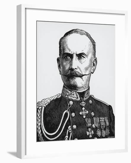 Portrait of Luigi Federico Menabrea-null-Framed Giclee Print