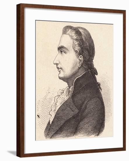 Portrait of Luigi Galvani-null-Framed Giclee Print