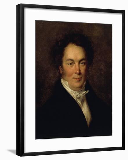 Portrait of Luigi Lablache-null-Framed Giclee Print