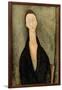 Portrait of Lunia Czechowska-Amedeo Modigliani-Framed Giclee Print