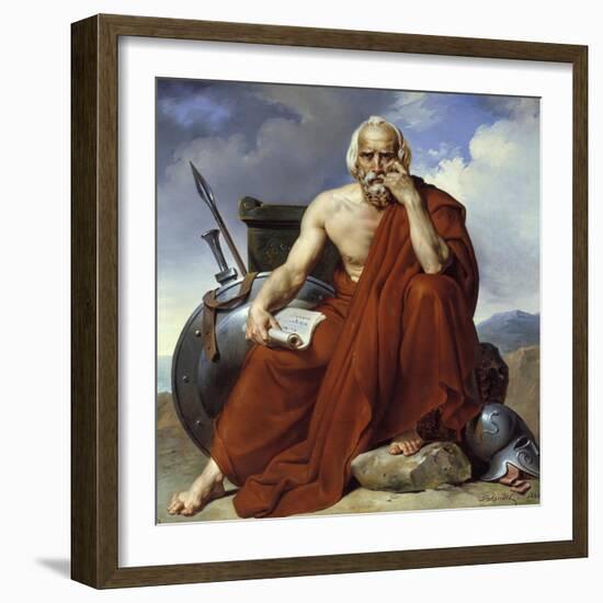 Portrait of Lycurgus, Legislator of Sparta by Merry Joseph Blondel (-null-Framed Giclee Print