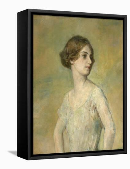 Portrait of Lydia Lopokova-Ambrose Mcevoy-Framed Stretched Canvas