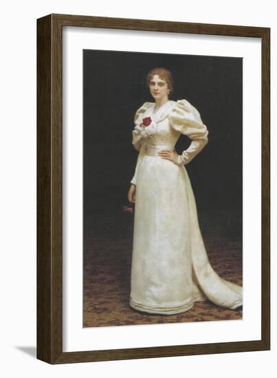 Portrait of Lyudmila Petrovna Steinheil, 1895-Ilya Yefimovich Repin-Framed Giclee Print