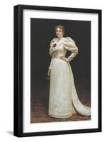Portrait of Lyudmila Petrovna Steinheil, 1895-Ilya Yefimovich Repin-Framed Giclee Print