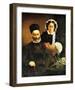 Portrait of M. and Mme. Auguste Manet-Edouard Manet-Framed Giclee Print