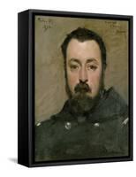 Portrait of M. Berthon, 1870-Charles Emile Auguste Carolus-Duran-Framed Stretched Canvas