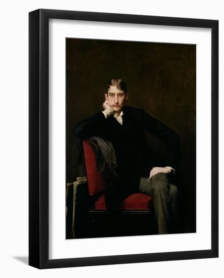 Portrait of M. Fitzgerald, 1889-Jules Joseph Lefebvre-Framed Giclee Print