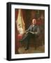 Portrait of M. Le Comte De C. with His Dog-Agnolo Bronzino-Framed Giclee Print