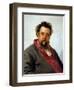 Portrait of M. P. Musorgsky-Ilya Repin-Framed Giclee Print