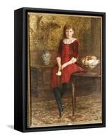 Portrait of Mabel-Edward John Gregory-Framed Stretched Canvas