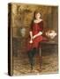 Portrait of Mabel-Edward John Gregory-Stretched Canvas