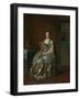 Portrait of Machteld Muilman-Frans van der Mijn-Framed Art Print