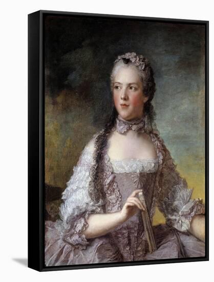 Portrait of Madame Adelaide De France by Jean-Marc Nattier-null-Framed Stretched Canvas