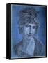 Portrait of Madame Aubry, Olympia of Gouges-null-Framed Stretched Canvas