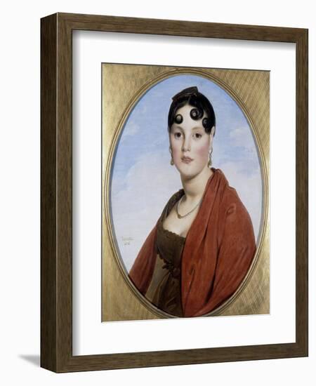 Portrait of Madame Aymon Called La Belle Zelie by Jean Auguste Dominique Ingres-null-Framed Giclee Print