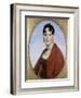 Portrait of Madame Aymon Called La Belle Zelie by Jean Auguste Dominique Ingres-null-Framed Giclee Print