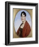 Portrait of Madame Aymon Called La Belle Zelie by Jean Auguste Dominique Ingres-null-Framed Giclee Print