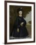 Portrait of Madame Brunet, c.1861-3-Edouard Manet-Framed Giclee Print