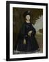 Portrait of Madame Brunet, c.1861-3-Edouard Manet-Framed Giclee Print