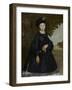 Portrait of Madame Brunet, c.1861-3-Edouard Manet-Framed Giclee Print