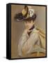 Portrait of Madame Cayron, the Artist's Wife-Jules Cayron-Framed Stretched Canvas