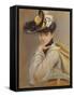 Portrait of Madame Cayron, the Artist's Wife-Jules Cayron-Framed Stretched Canvas