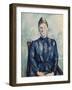 Portrait of Madame Cezanne, C.1890-Paul Cézanne-Framed Giclee Print