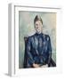 Portrait of Madame Cezanne, C.1890-Paul Cézanne-Framed Giclee Print