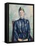 Portrait of Madame Cezanne, C.1890-Paul Cézanne-Framed Stretched Canvas