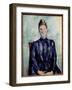 Portrait of Madame Cezanne Painting by Paul Cezanne (1839-1906) 19Th Century Sun. 0,65X0,81 M Paris-Paul Cezanne-Framed Giclee Print