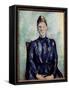 Portrait of Madame Cezanne Painting by Paul Cezanne (1839-1906) 19Th Century Sun. 0,65X0,81 M Paris-Paul Cezanne-Framed Stretched Canvas