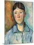 Portrait of Madame Cézanne-Paul Cézanne-Mounted Giclee Print