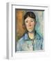 Portrait of Madame Cézanne-Paul Cézanne-Framed Giclee Print