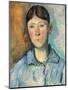 Portrait of Madame Cézanne-Paul Cézanne-Mounted Giclee Print