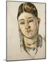 Portrait of Madame Cezanne-Paul Cézanne-Mounted Giclee Print