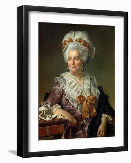 Portrait of Madame Charles-Pierre Pecoul, Nee Potain, Mother-In-Law of the Artist, 1784-Jacques-Louis David-Framed Giclee Print