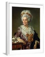 Portrait of Madame Charles-Pierre Pecoul, Nee Potain, Mother-In-Law of the Artist, 1784-Jacques-Louis David-Framed Giclee Print