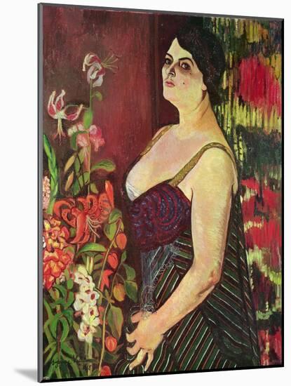 Portrait of Madame Coquiot, 1918-Suzanne Valadon-Mounted Giclee Print