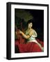 Portrait of Madame de La Pleigne-Francois Gerard-Framed Giclee Print