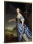 Portrait of Madame De La Sabliere-Pierre Mignard-Stretched Canvas