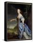 Portrait of Madame De La Sabliere-Pierre Mignard-Framed Stretched Canvas