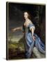 Portrait of Madame De La Sabliere-Pierre Mignard-Stretched Canvas