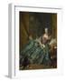 Portrait of Madame De Pompadour, 1756-Francois Boucher-Framed Giclee Print