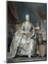 Portrait of Madame De Pompadour by Maurice Quentin Delatour-null-Mounted Giclee Print