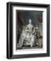 Portrait of Madame De Pompadour by Maurice Quentin Delatour-null-Framed Giclee Print