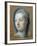 Portrait of Madame de Pompadour-Maurice Quentin de La Tour-Framed Giclee Print