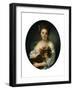 Portrait of Madame De Porcin-Jean Baptiste Greuze-Framed Giclee Print