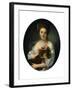 Portrait of Madame De Porcin-Jean Baptiste Greuze-Framed Giclee Print